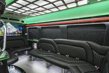 Federal Way Sprinter Party Bus Interior