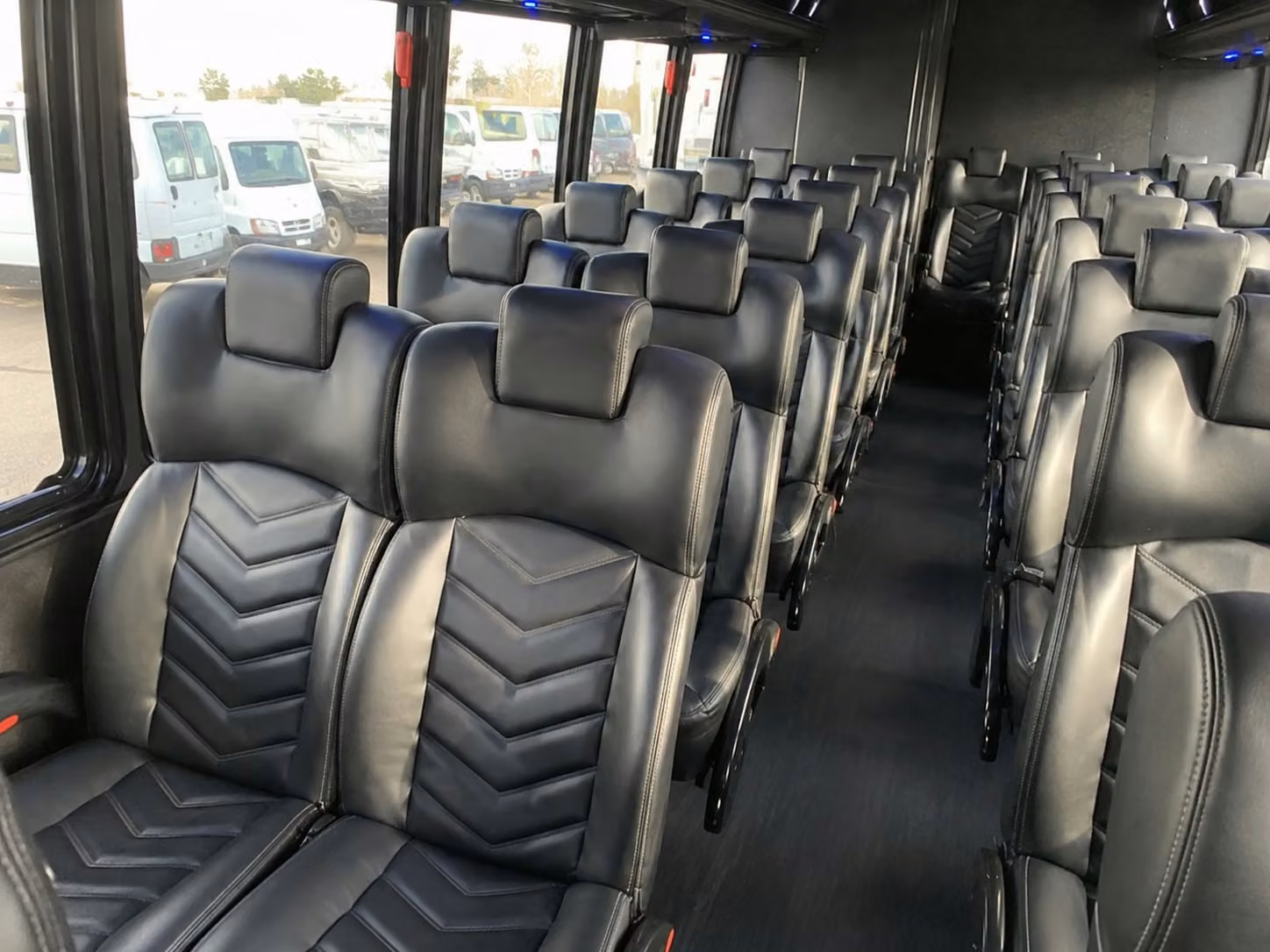 20 passenger minibus inside