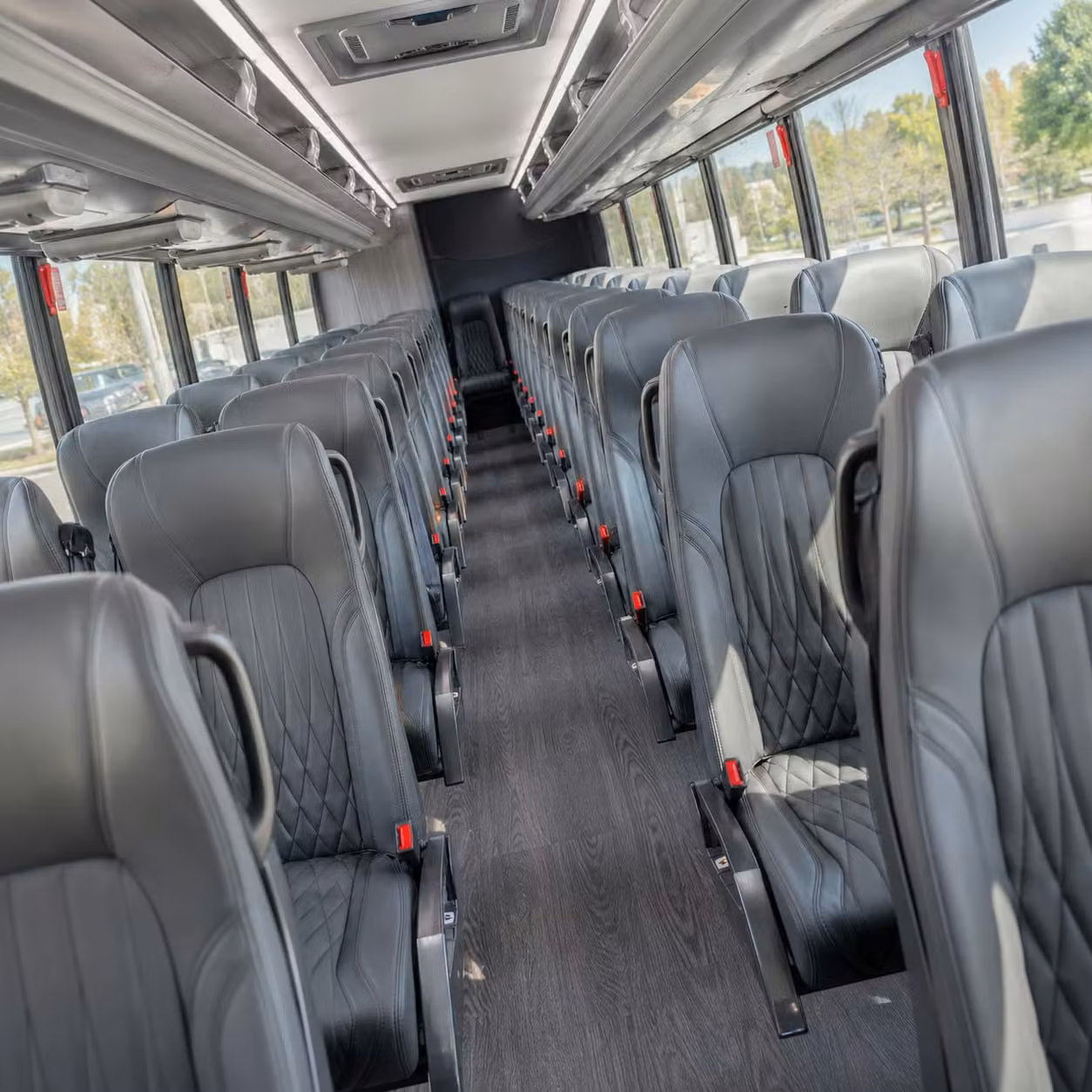 25 passenger minibus inside