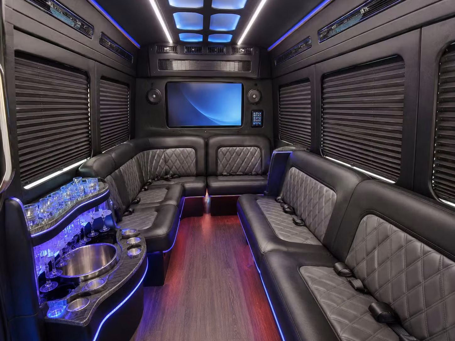 sprinter limousine inside